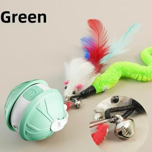 Interactive Laser Pet Ball, Buy 1 Get 2 Tails, Hunting Fun for Bored Cats