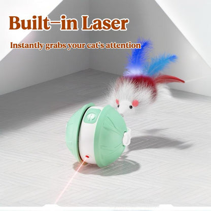 Interactive Laser Pet Ball, Buy 1 Get 2 Tails, Hunting Fun for Bored Cats