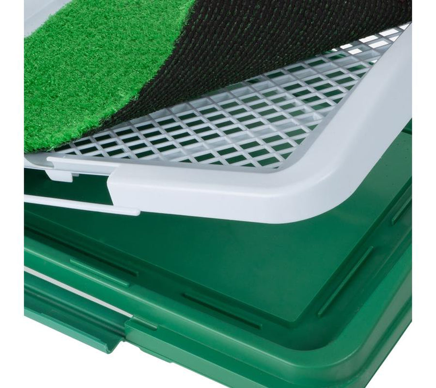 Petmaker Artificial Grass Pee Pad Set Reusable Puppy Essential