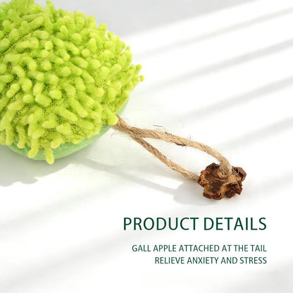 New Store Perks ！Catnip Caterpillar Plush Pillow 1Pc, Wormwood Fruit Infused Boredom Relief Toy for Indoor Cats, Self-Entertainment Interactive Kitty Toy,Cat Stuff