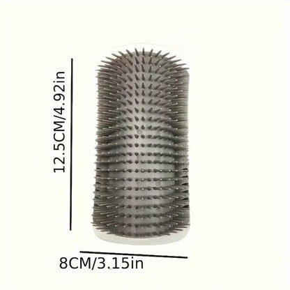 Automatic Cleaning Massage Comb, 1 Count Cat Corner Brush, Pet Hair Removal Brush, Interactive Entertainment Tool for Cats and Dogs, Shedding Brush