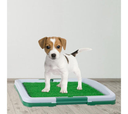 Petmaker Artificial Grass Pee Pad Set Reusable Puppy Essential